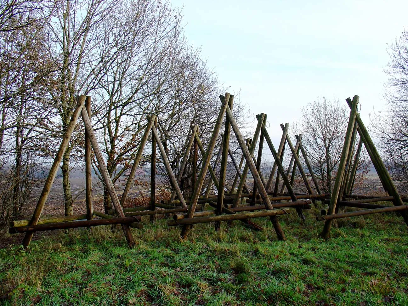 Photo showing: Hooiruiters door Magda Lagerwerf in Holte nabij Onstwedde