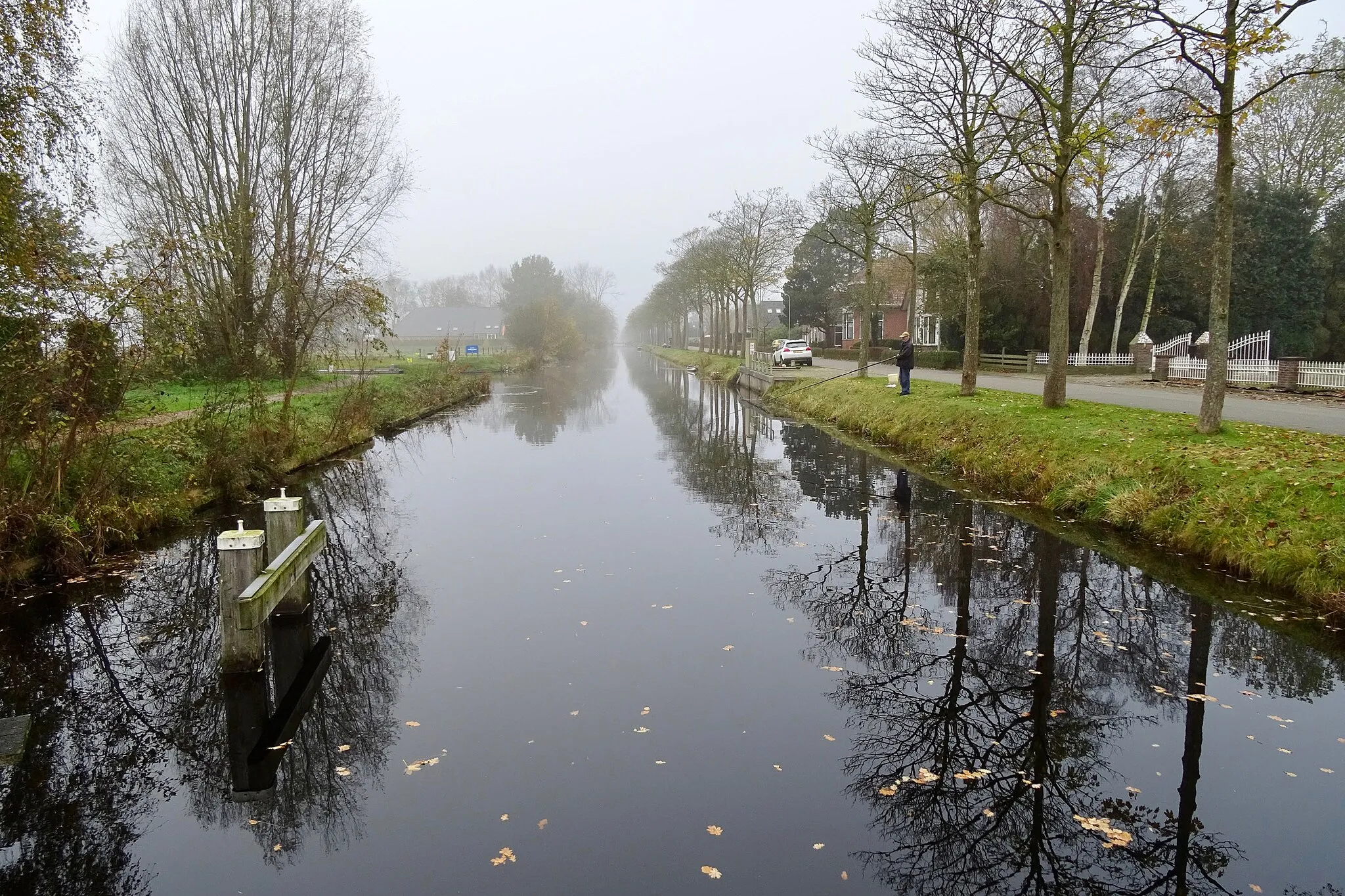 Photo showing: Grevelingskanaal in Annerveenschekanaal gezien vanaf her Roels Roetert Draaigie