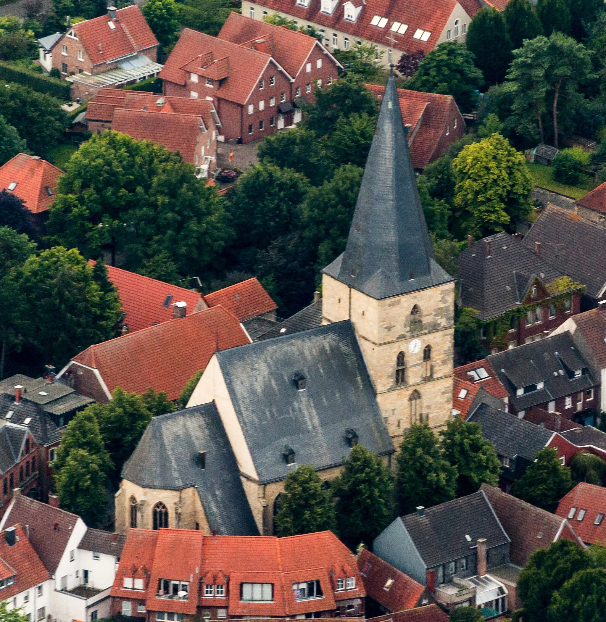 Photo showing: St Bartholomew Church, Laer, North Rhine-Westphalia, Germany