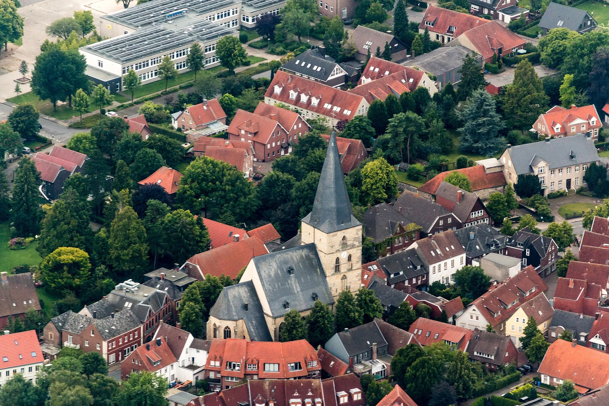 Photo showing: St Bartholomew Church, Laer, North Rhine-Westphalia, Germany
