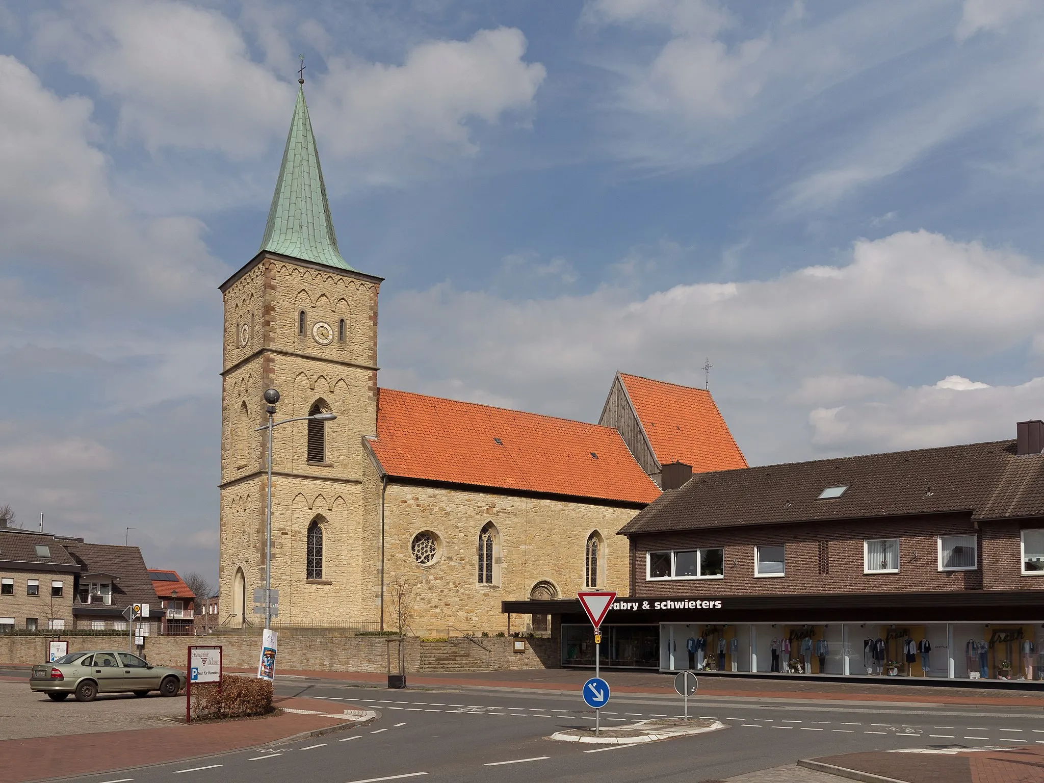 Photo showing: Heek, church: die katholische Pfarrkirche Heek