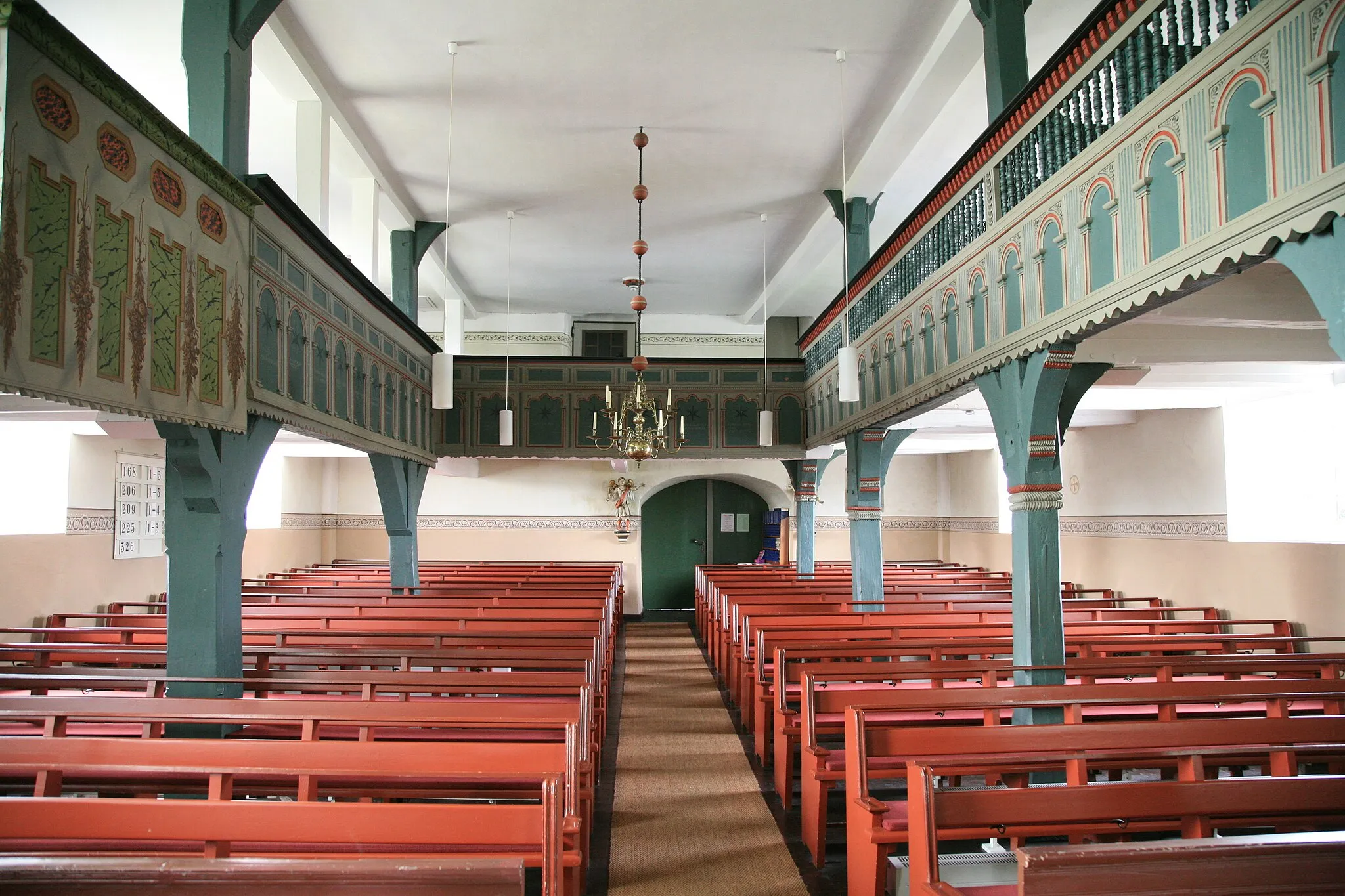 Photo showing: The church St. Marien in Burlage, Landkreis Diepholz