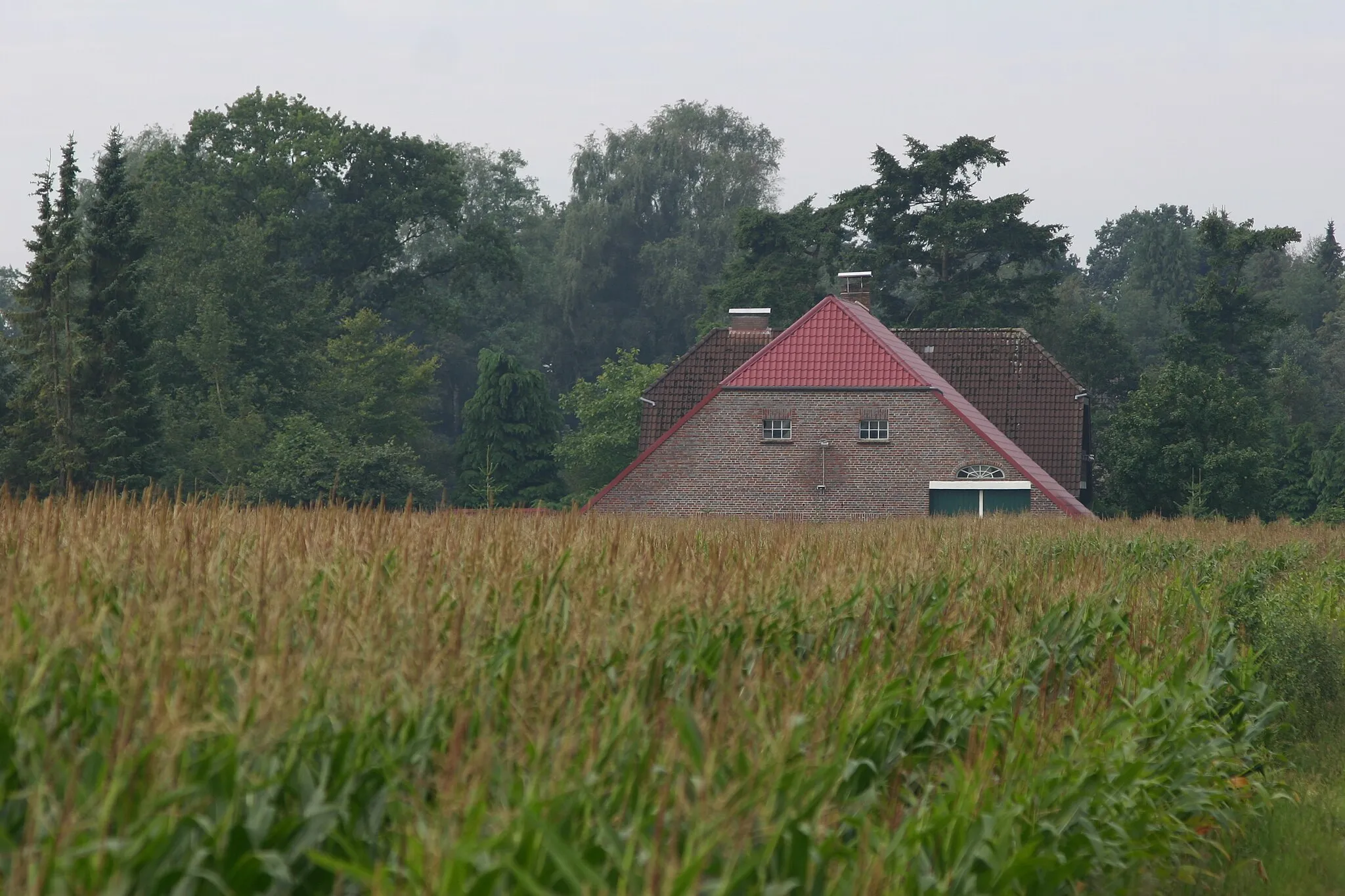Photo showing: Farmhouse in Bentstreek, community of Friedeburg, district of Wittmund., East Frisia, Germany