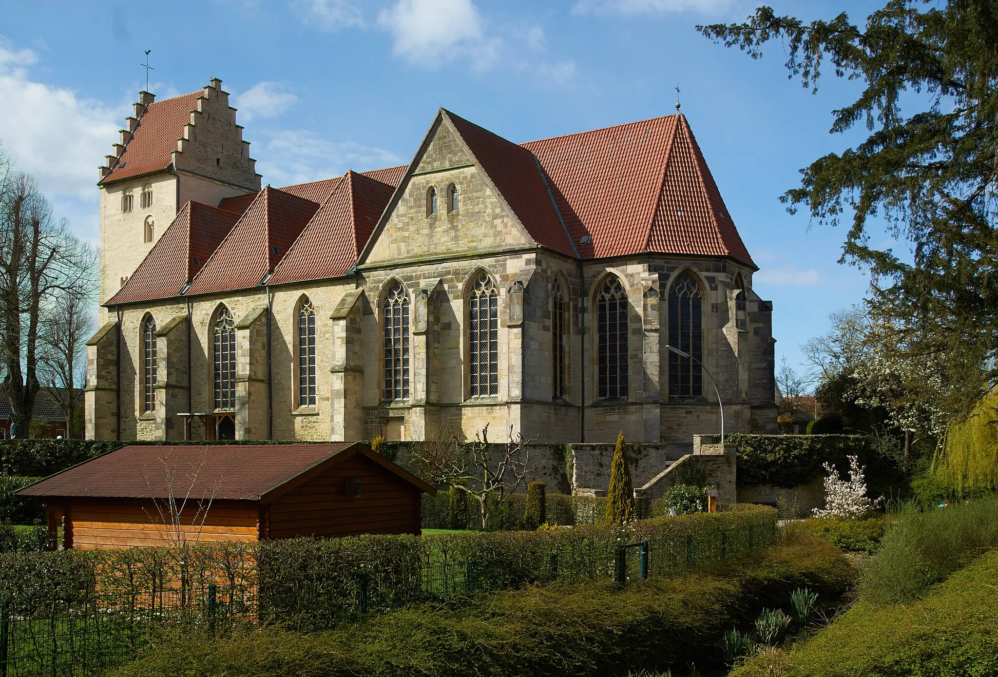 Photo showing: St. Brictius is a church in Schöppingen, North Rhine-Westphalia, Germany.