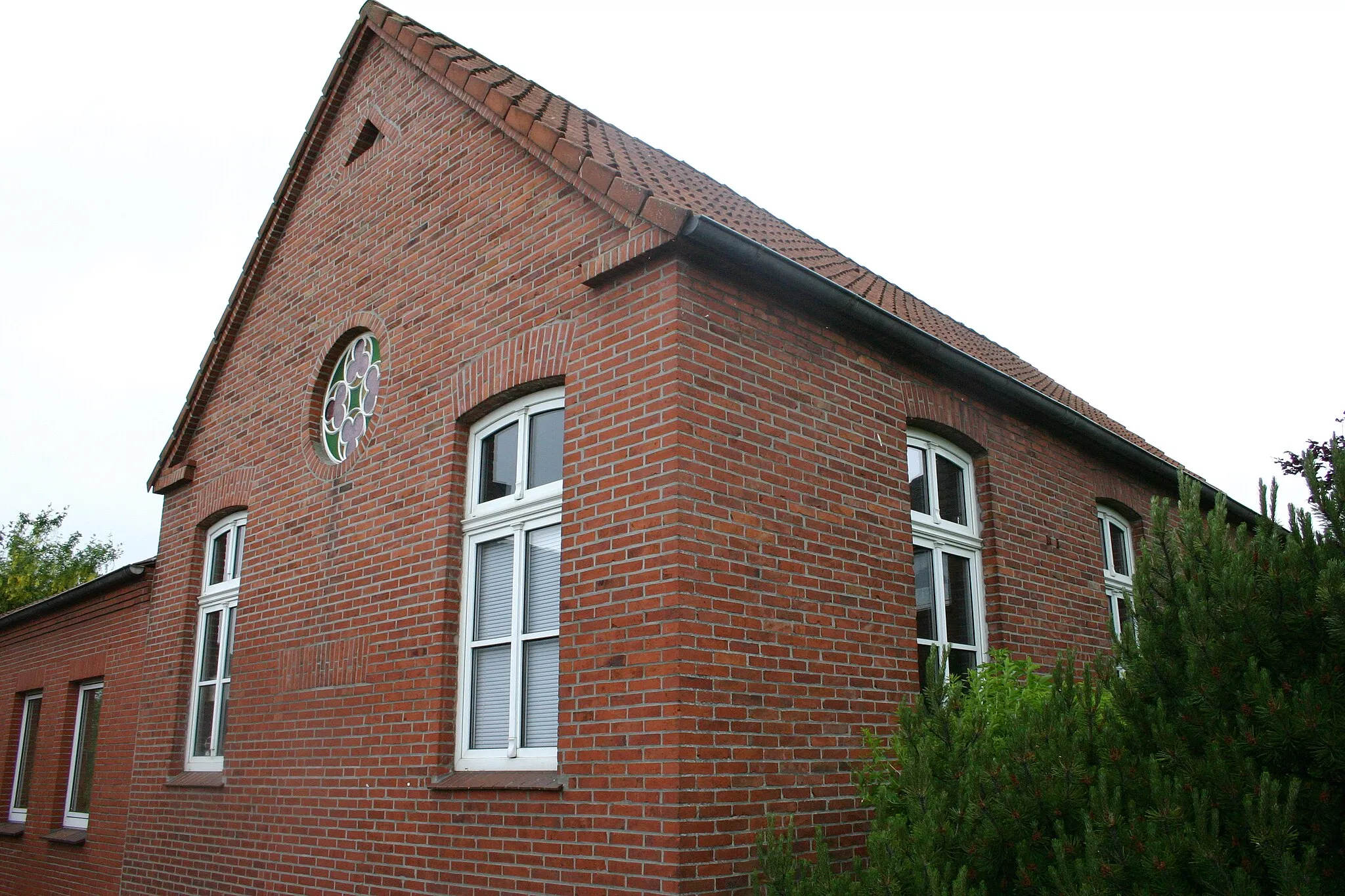 Photo showing: Historic church (bapt.) in Jennelt, district of Aurich, East Frisia, Germany
