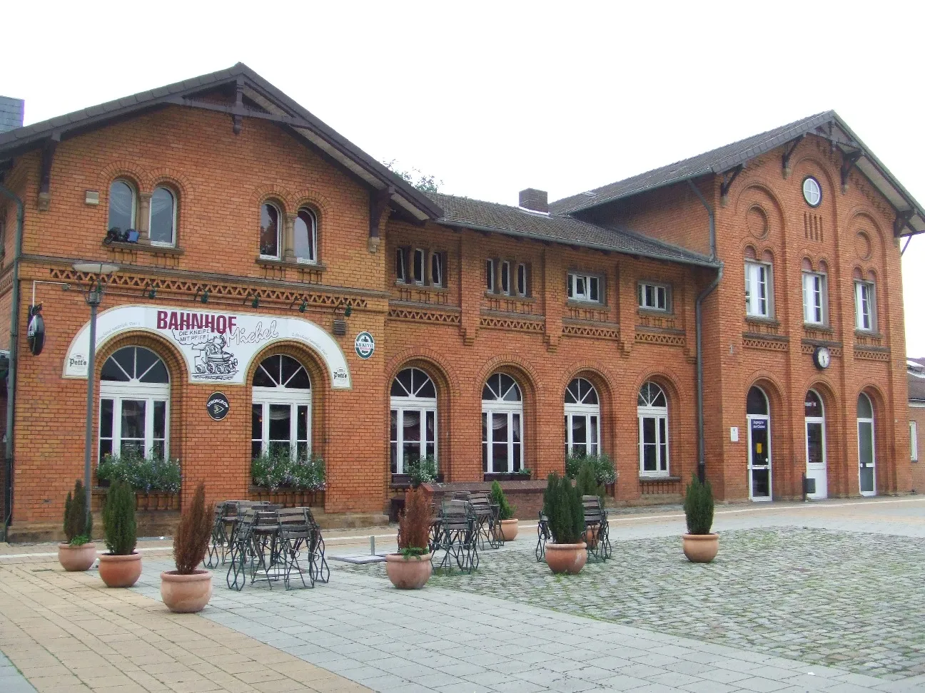 Photo showing: Train station of Bohmte