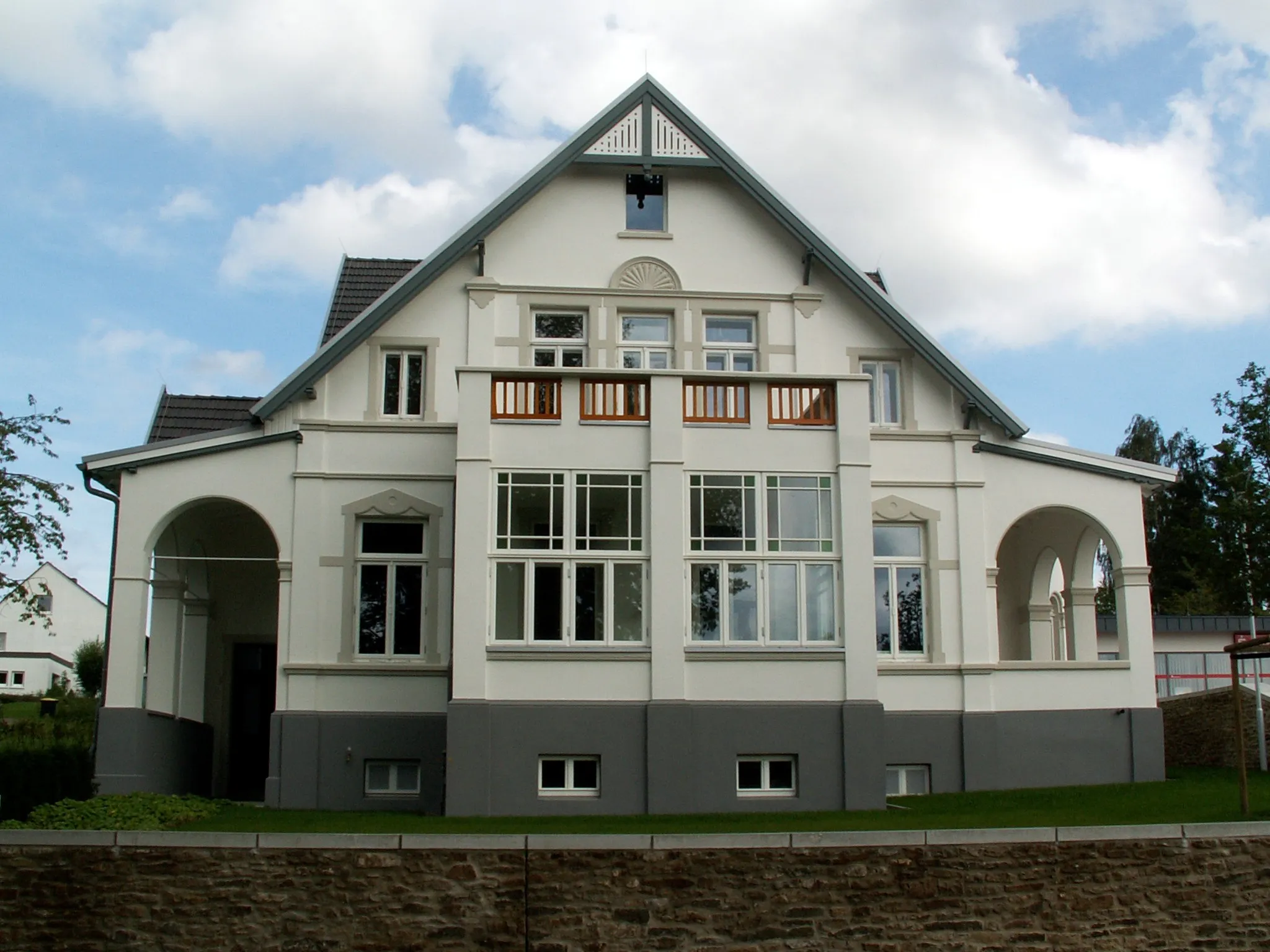 Photo showing: Villa Seling in Bohmte, Bremer Straße 50, Ansicht von Westen