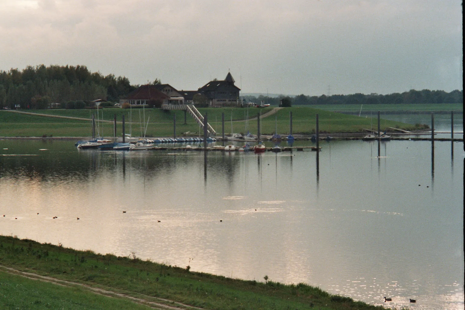 Photo showing: Bootshafen am Alfsee