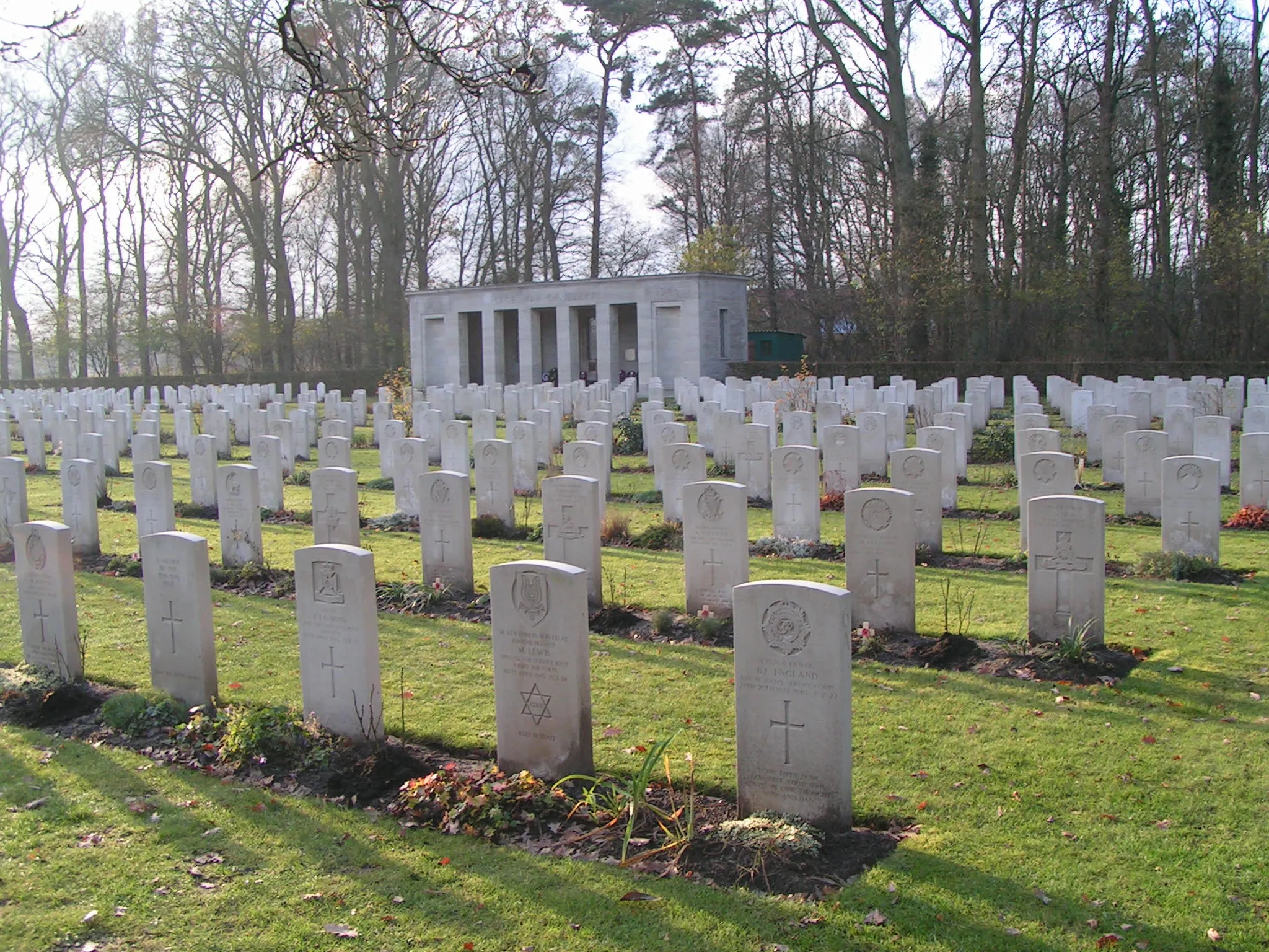 Photo showing: Sage War Cemetery near Oldenburg