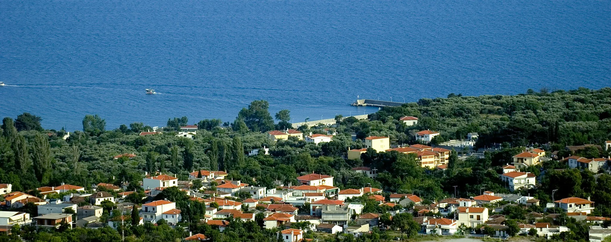 Photo showing: View on the village Makri, Evros, Greece