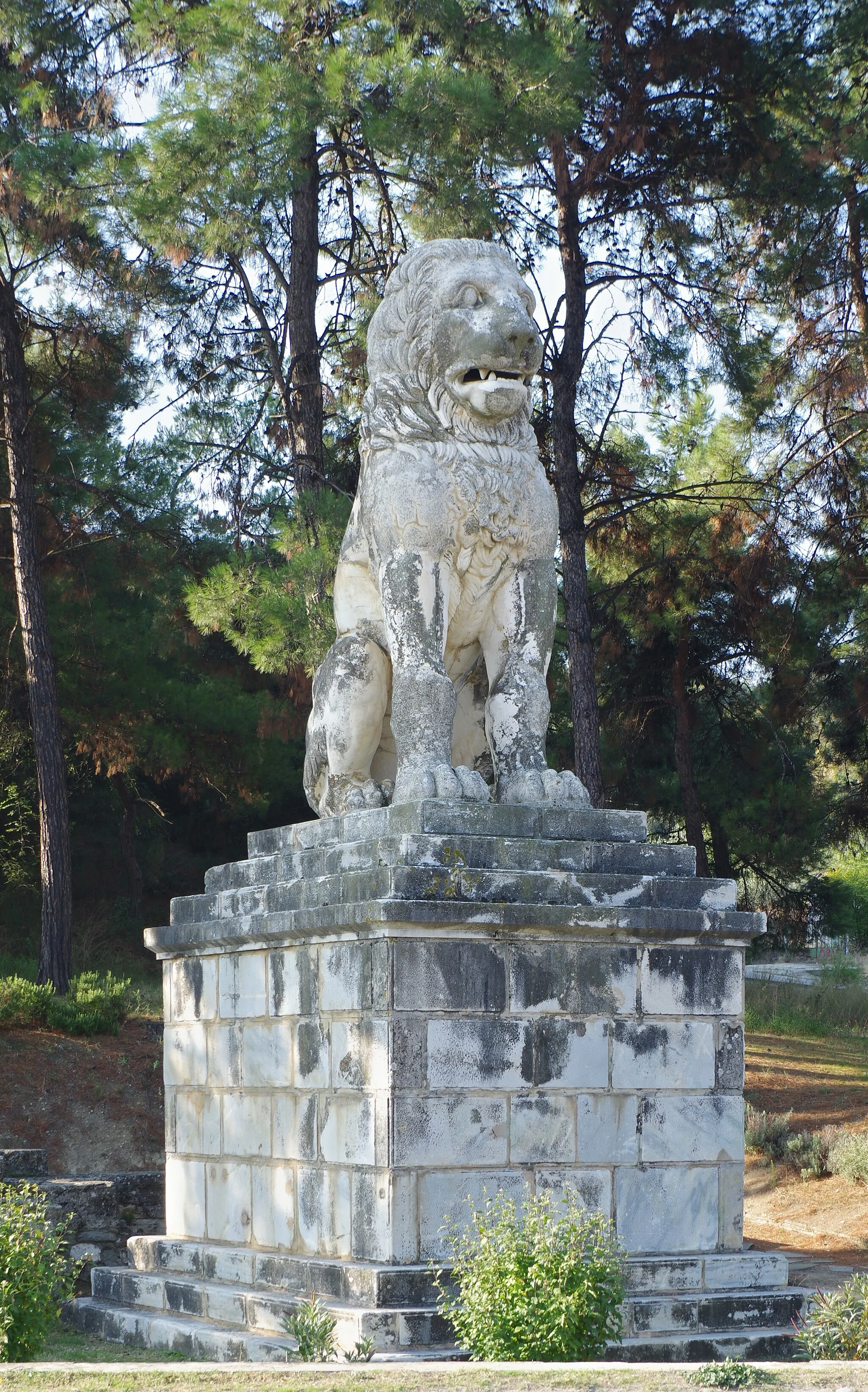 Photo showing: Lion of Amphipolis