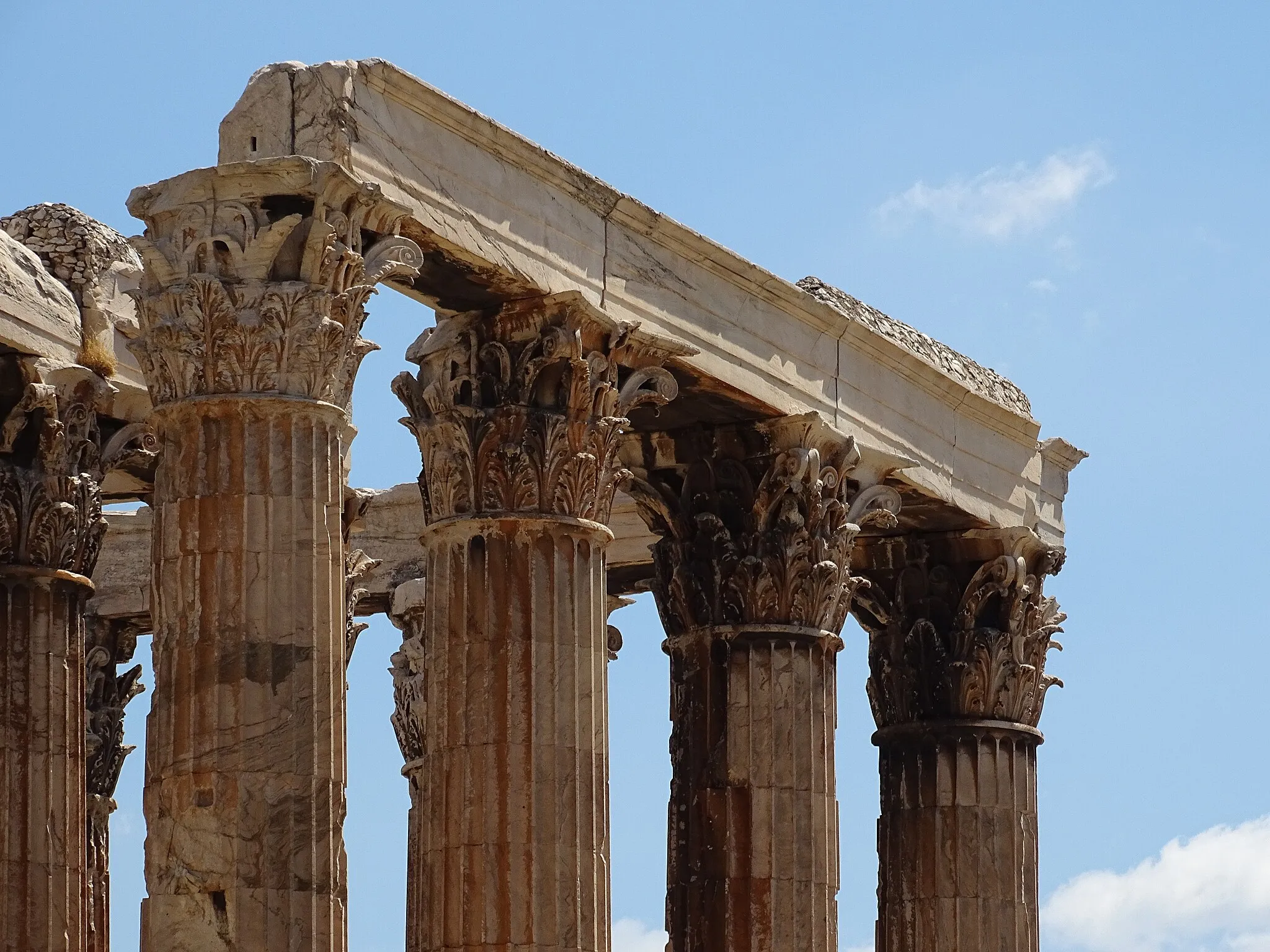 Photo showing: Temple of Olympian Zeus, Athens.