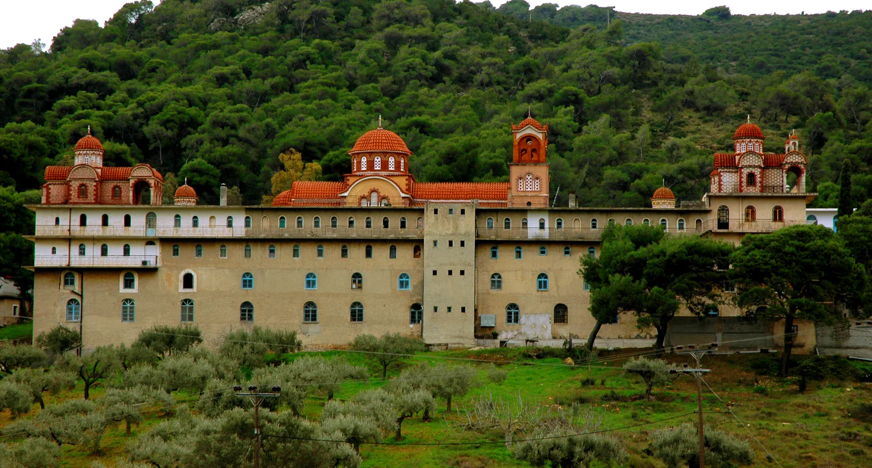 Photo showing: Kouvaras Monastery, Greece