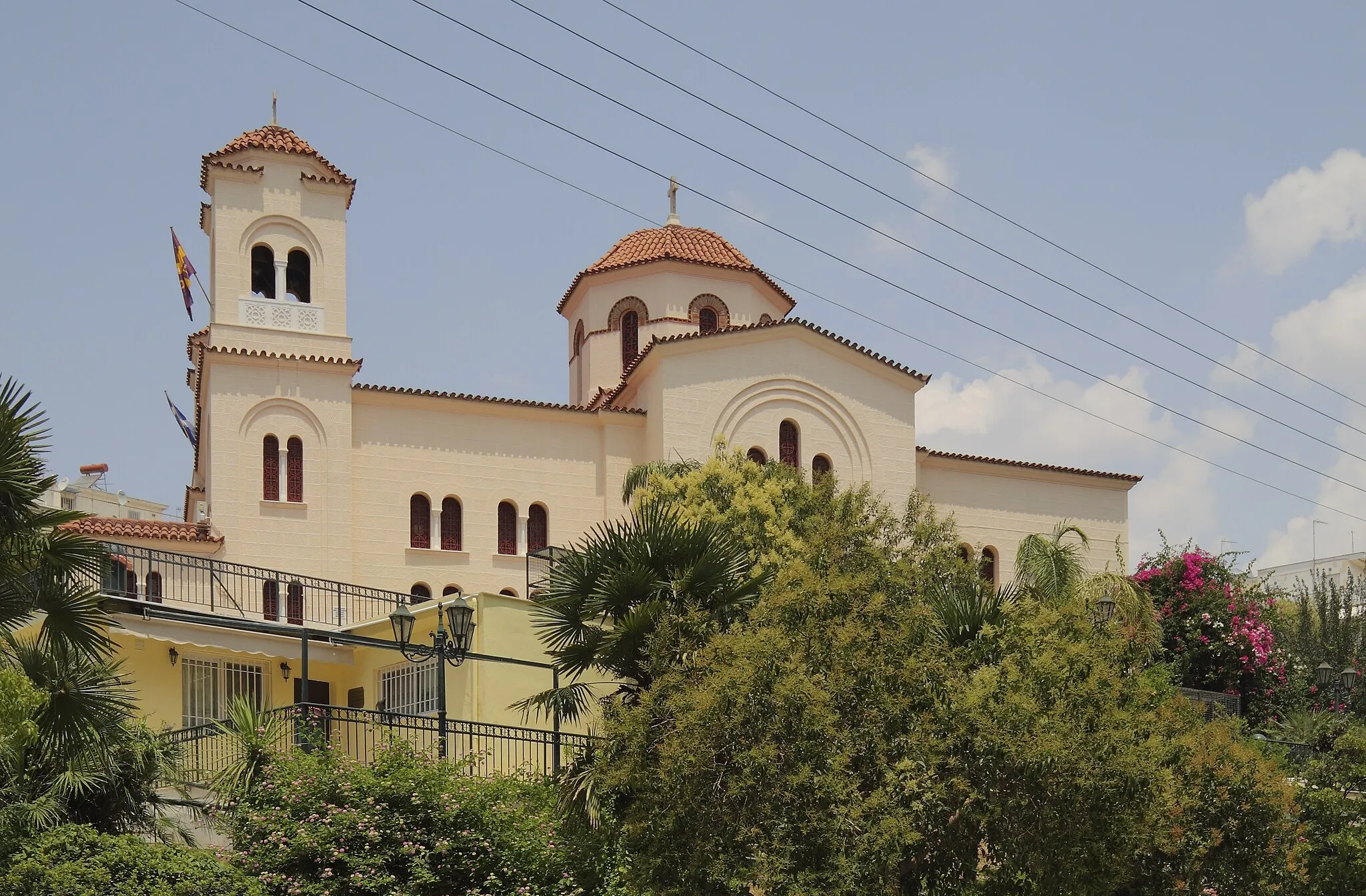 Photo showing: Church Metamorphosi Sotiros (Μεταμόρφωση Σωτήρος) in Kallithea (Attica, Greece)