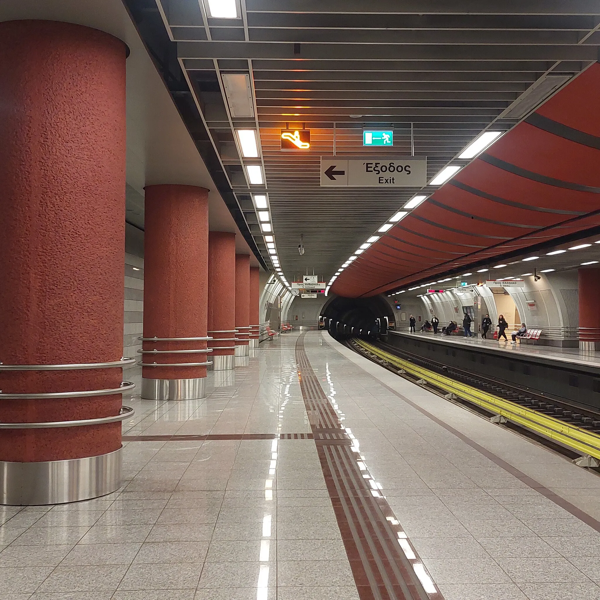 Photo showing: Peristeri Metro Station Athens