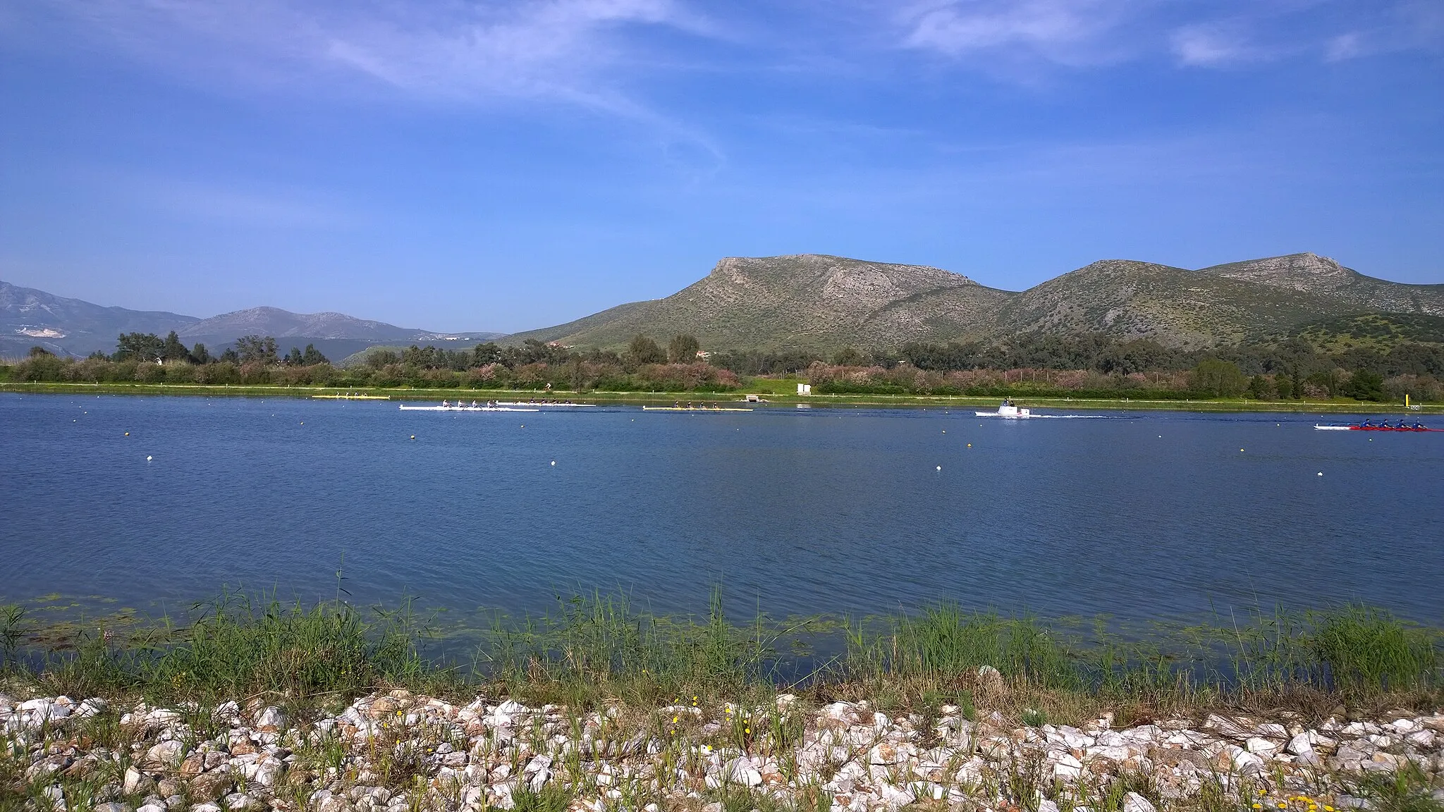 Photo showing: Olympic Rowing Centre Schoinias - April 2015