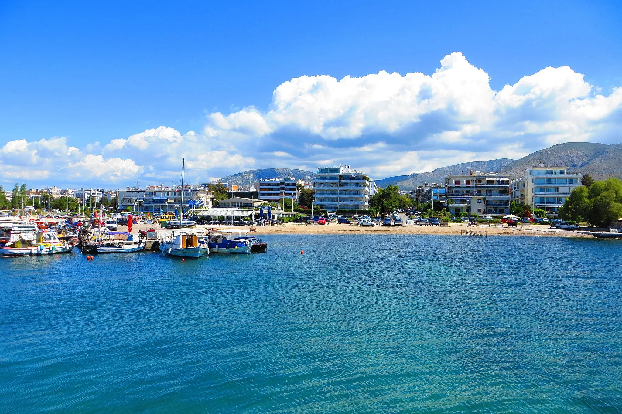 Photo showing: Glyfada Marina