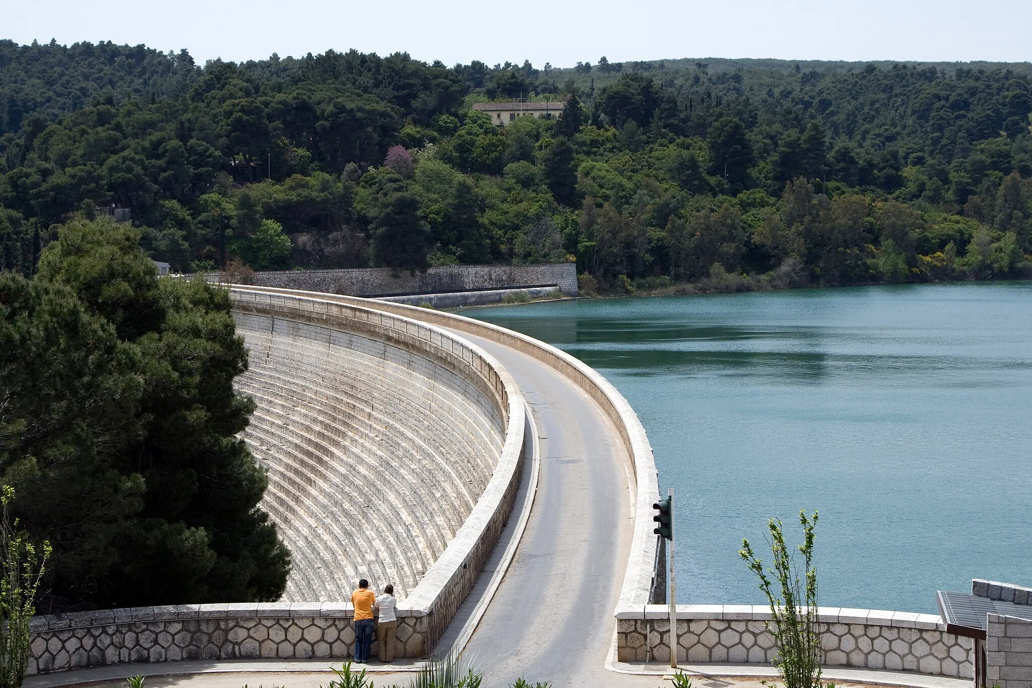 Photo showing: Lake Marathon Dam, Greece