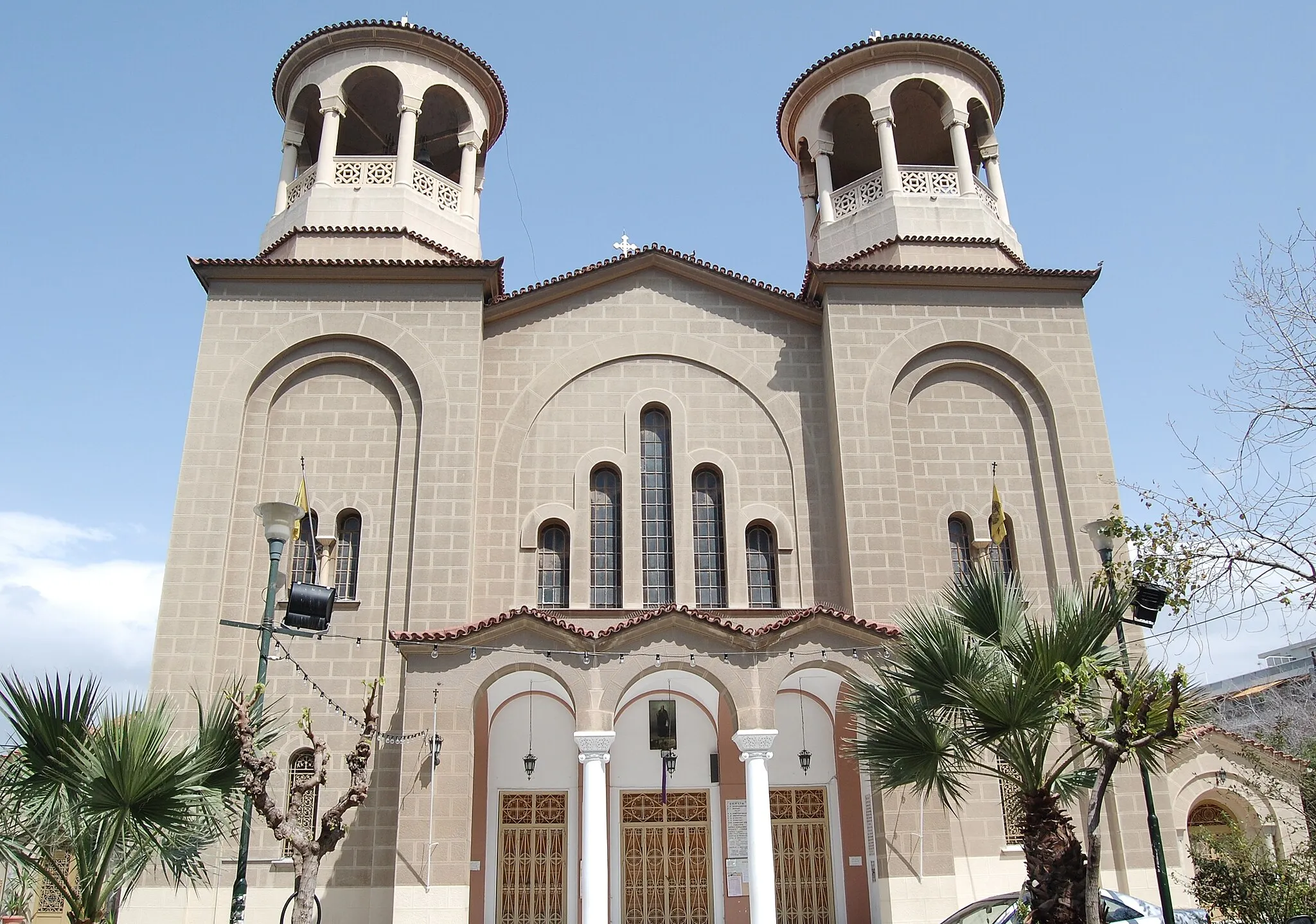 Photo showing: Profitis Ilias, main church in the Pagrati quarter of Athens.