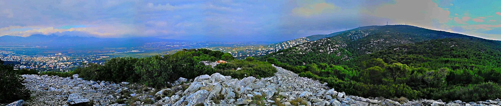 Photo showing: X-HDR Πανόραμα στην Καστρίτσα Νέας Ερυθραίας