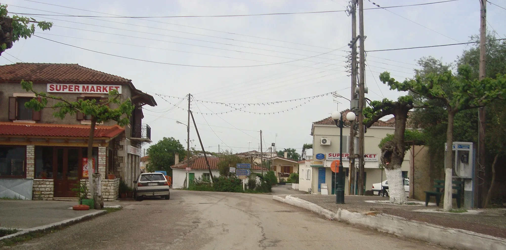 Photo showing: Vasiliko village in achaea greece