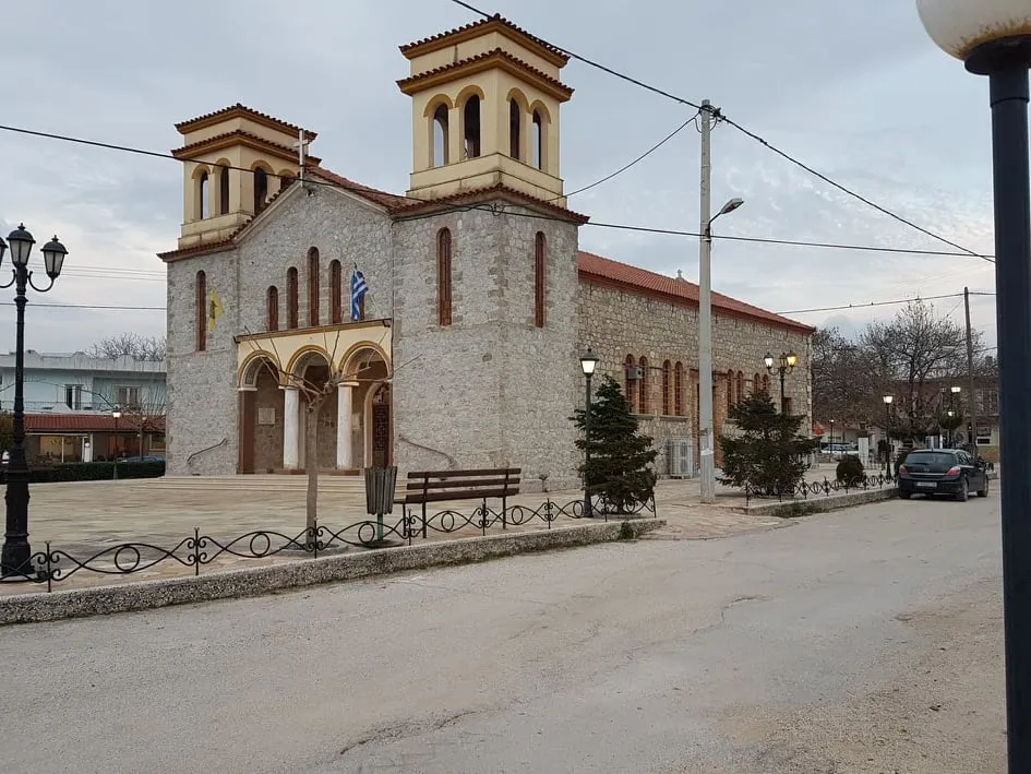 Photo showing: Ιερός Ναός Εισοδείων της Θεοτόκου στις Φαρές Αχαΐας.