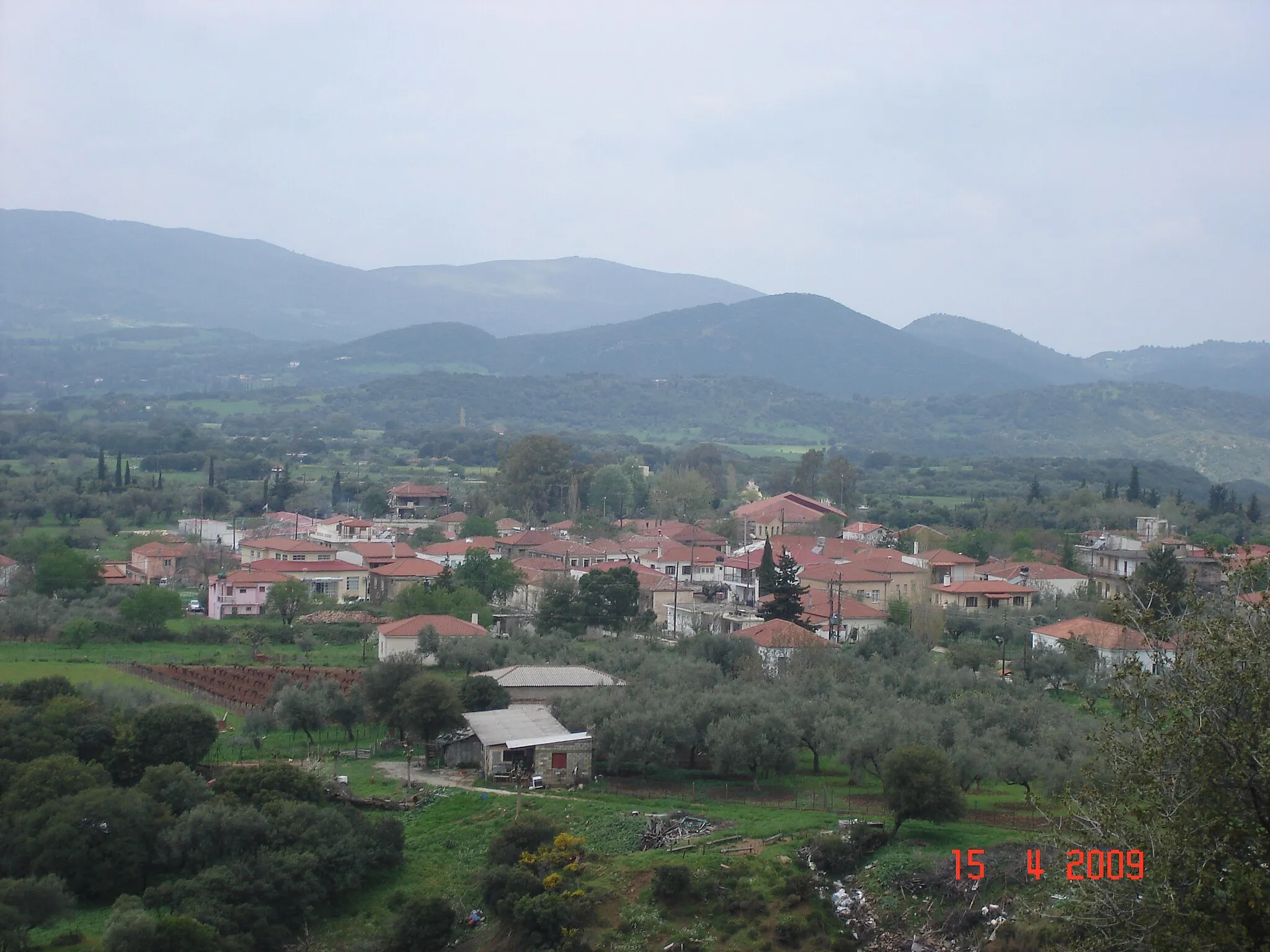 Photo showing: Erymantheia village in Achaea prefecture, Greece