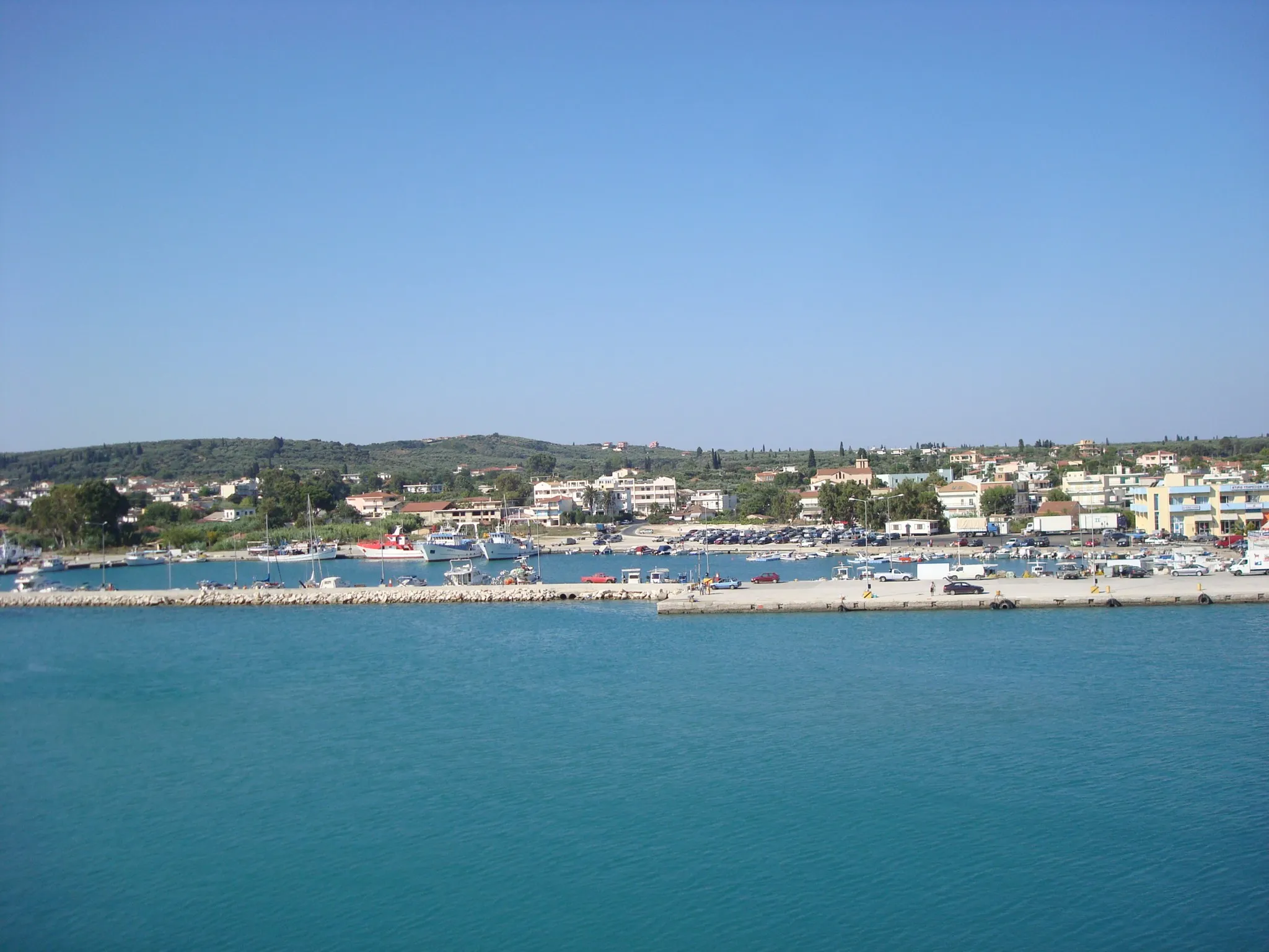 Photo showing: View of Kyllini, in Elis Prefecture, Greece