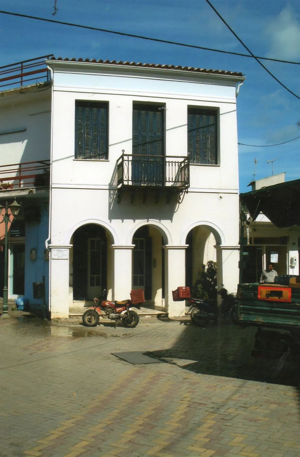 Photo showing: House of Andreas Karkavitsas at Lechaina, Ilia, Greece