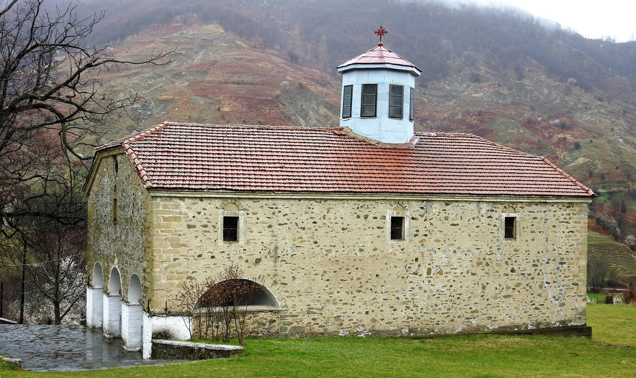 Photo showing: Monastery of St. George in Alona, Florina