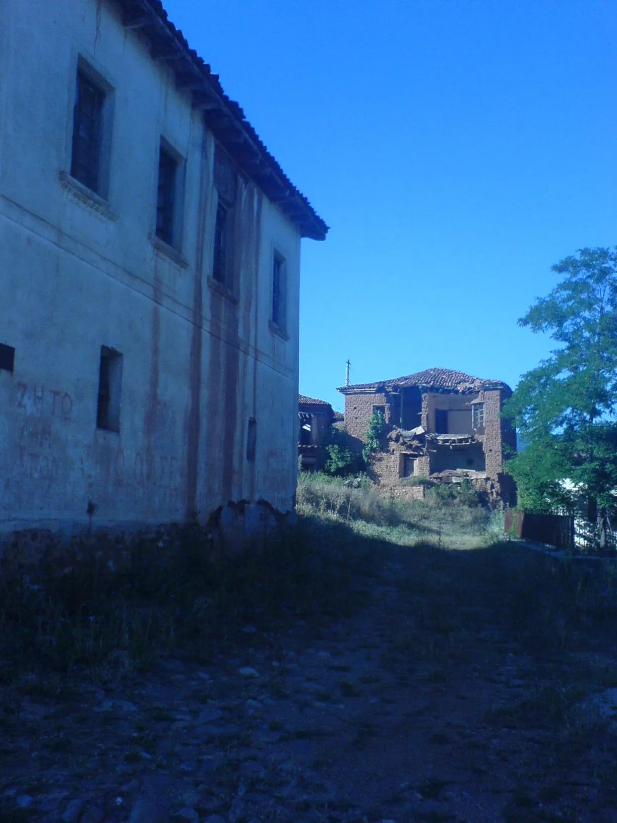 Photo showing: Village of Drenoveni or Kranionas, Macedonia, Greece.