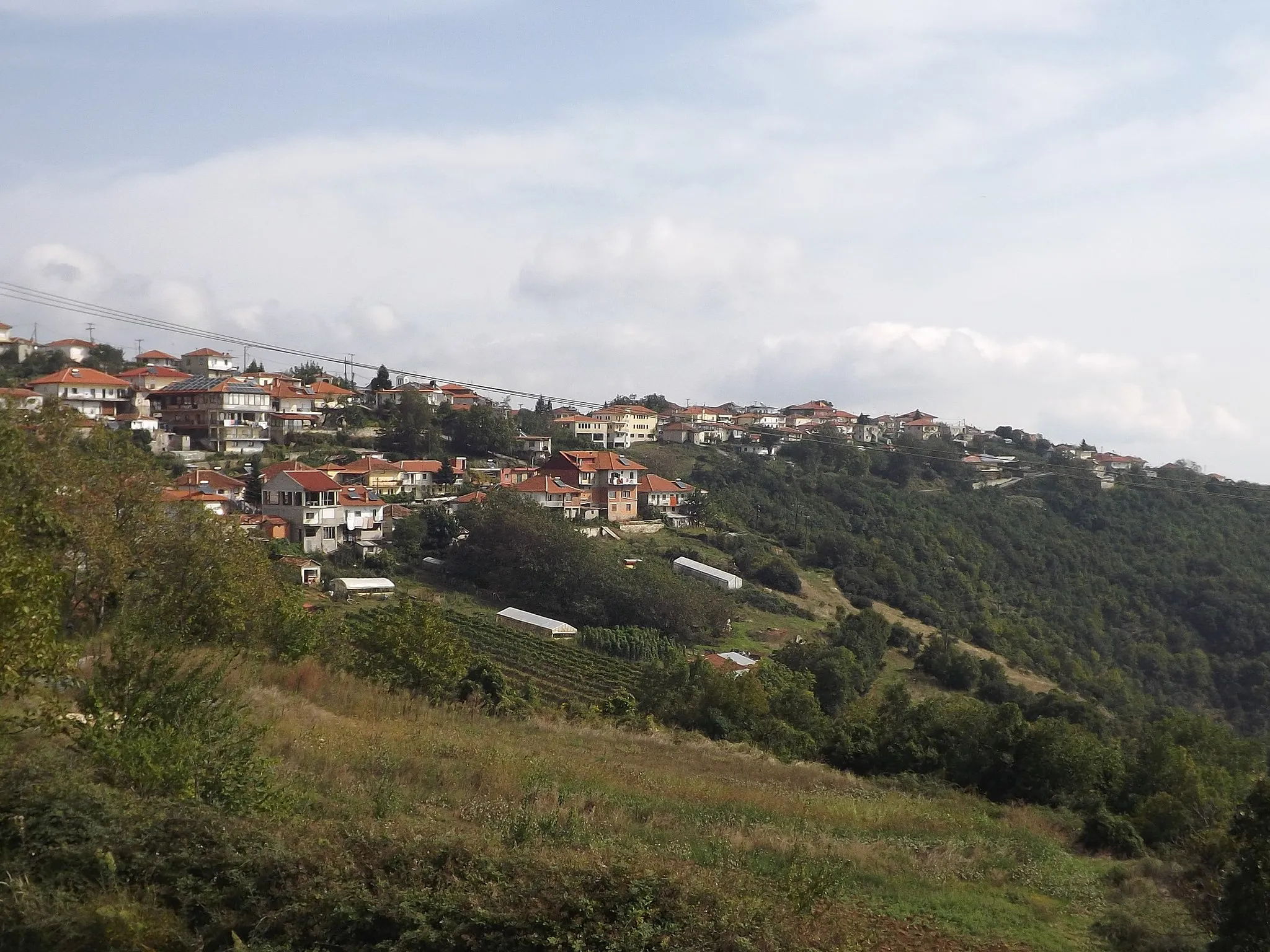 Photo showing: A view of Elatochori.