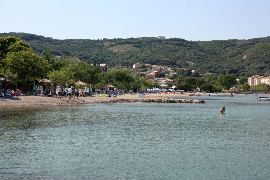 Photo showing: Die Strandübersicht über Moraitika Beach