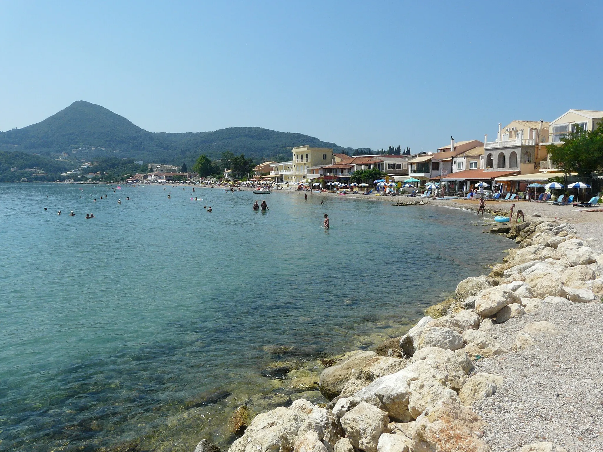 Photo showing: Corfu. Beach or close neighbourhood.

Near Messonghi
