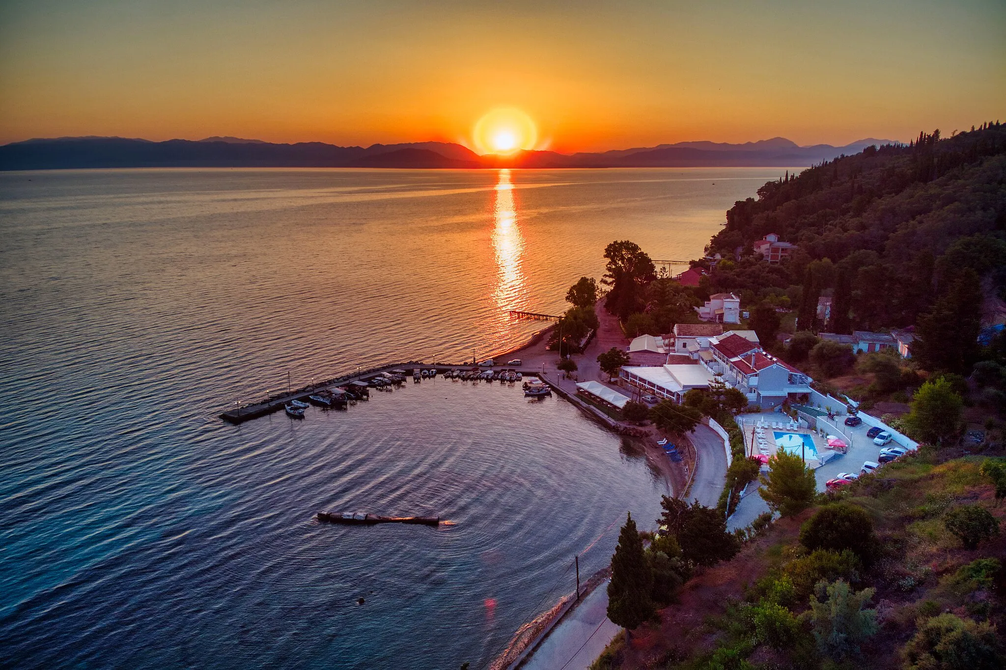 Photo showing: Boukaris (Boukari), Corfu