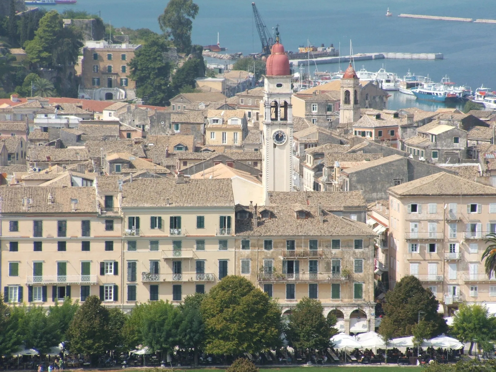 Photo showing: Isla de Corfú (Grecia). Vista de la Ciudad.