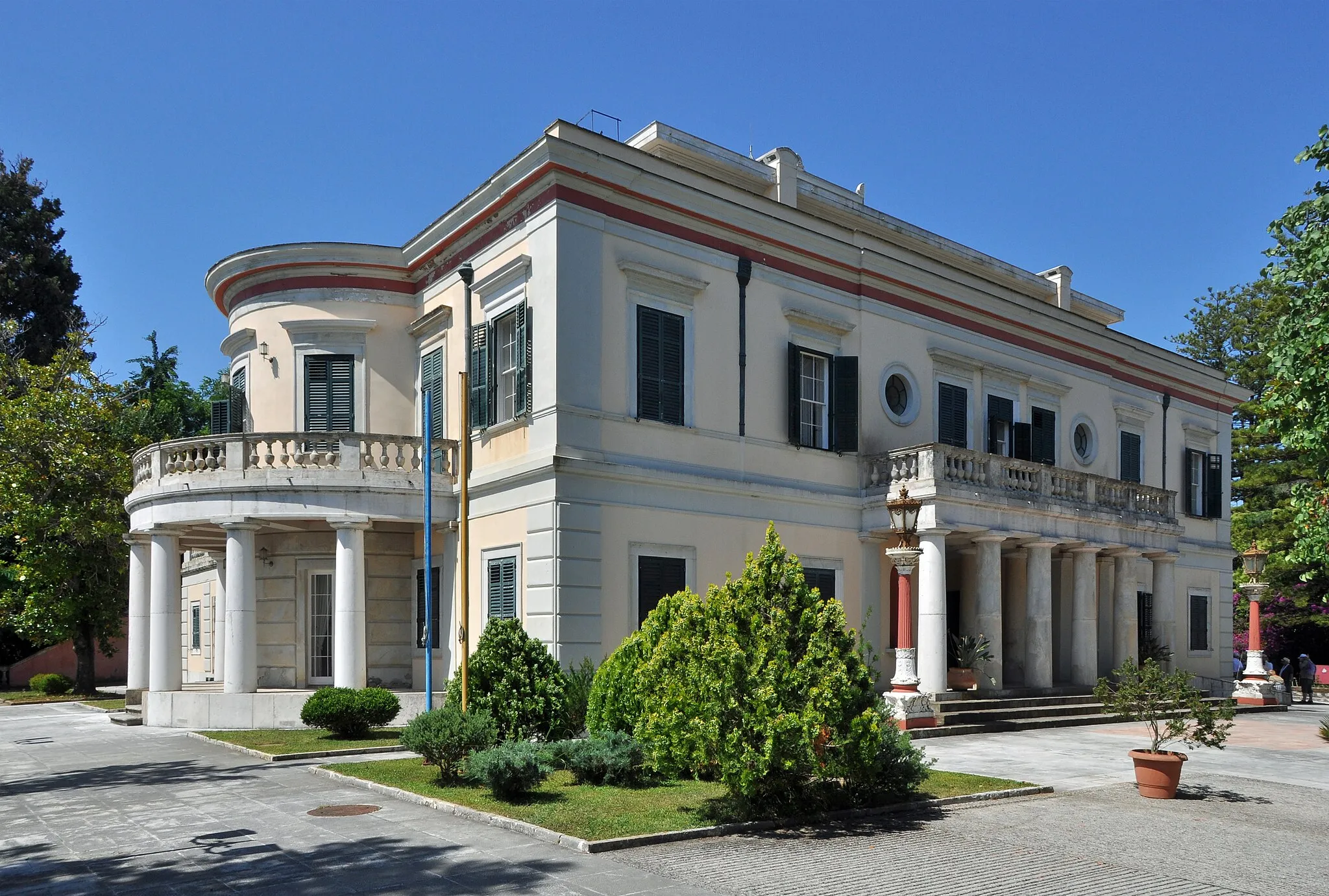 Photo showing: Corfu (Greece): former royal villa 'Mon Repos'