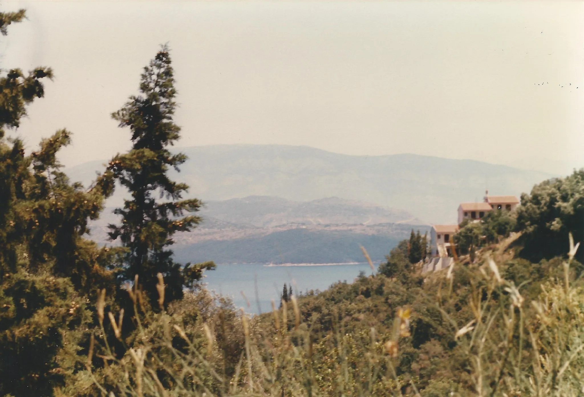 Photo showing: Near Kalami, Corfu, Greece, July 1985