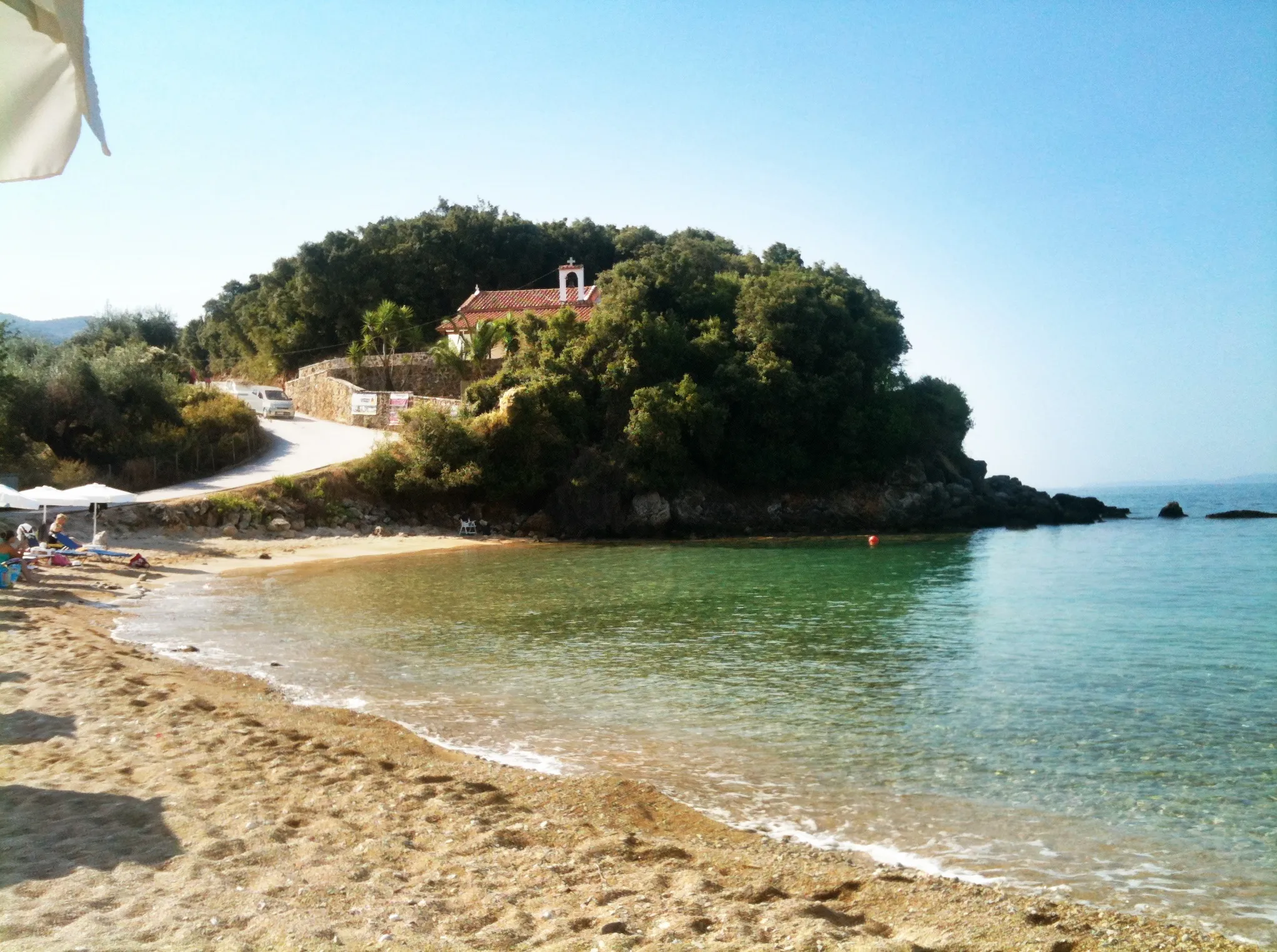 Photo showing: Agia Paraskevi between Syvota and Perdika