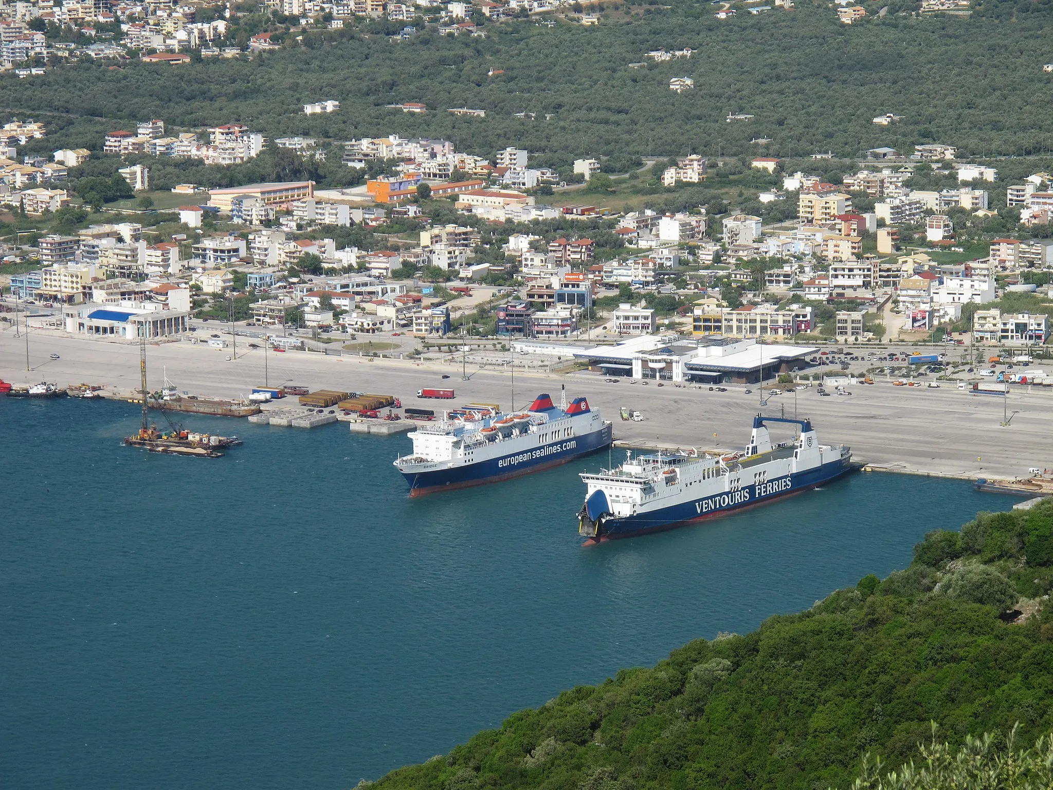 Photo showing: Ladohori Igoumenitsa New Port