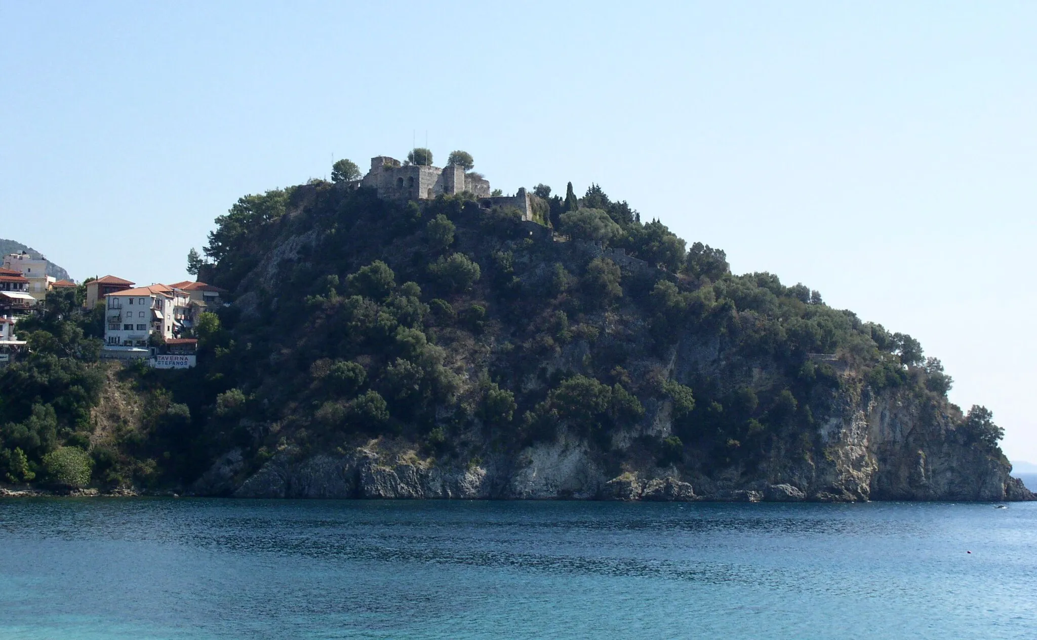Photo showing: Festung in Parga (Griechenland)