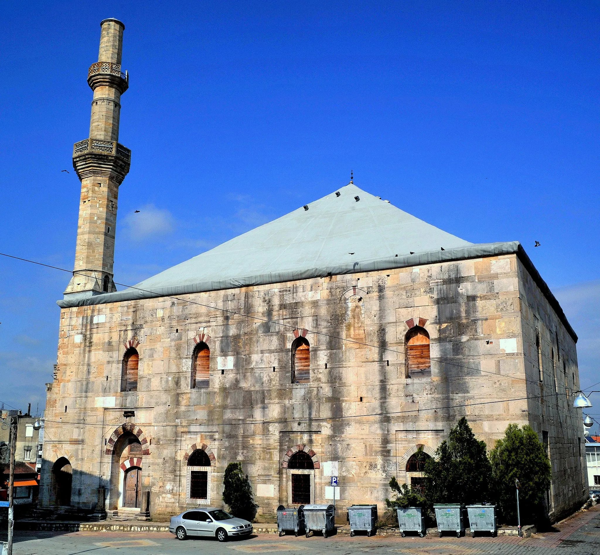 Photo showing: Bayezid (Mehmed I) Mosque, Didymoteicho, Evros, Greece.
