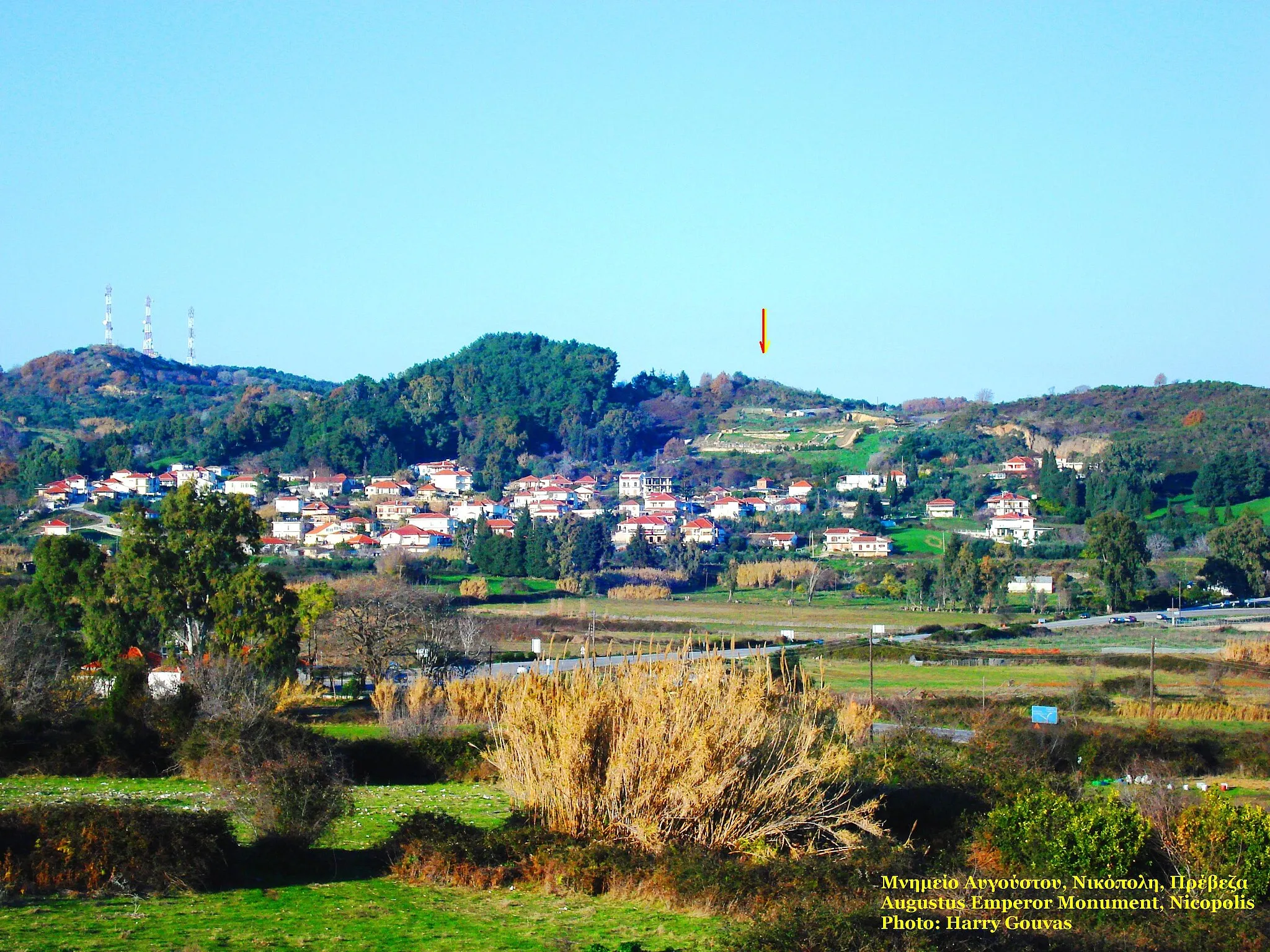 Photo showing: Augustus Monument, Nicopolis, Greece