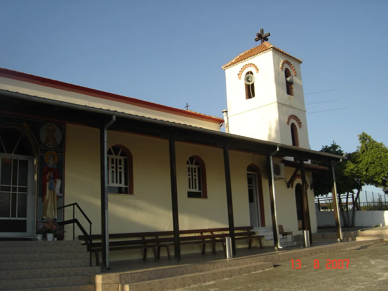 Photo showing: Church of Kimissi tis Theotokou, in Elafos.