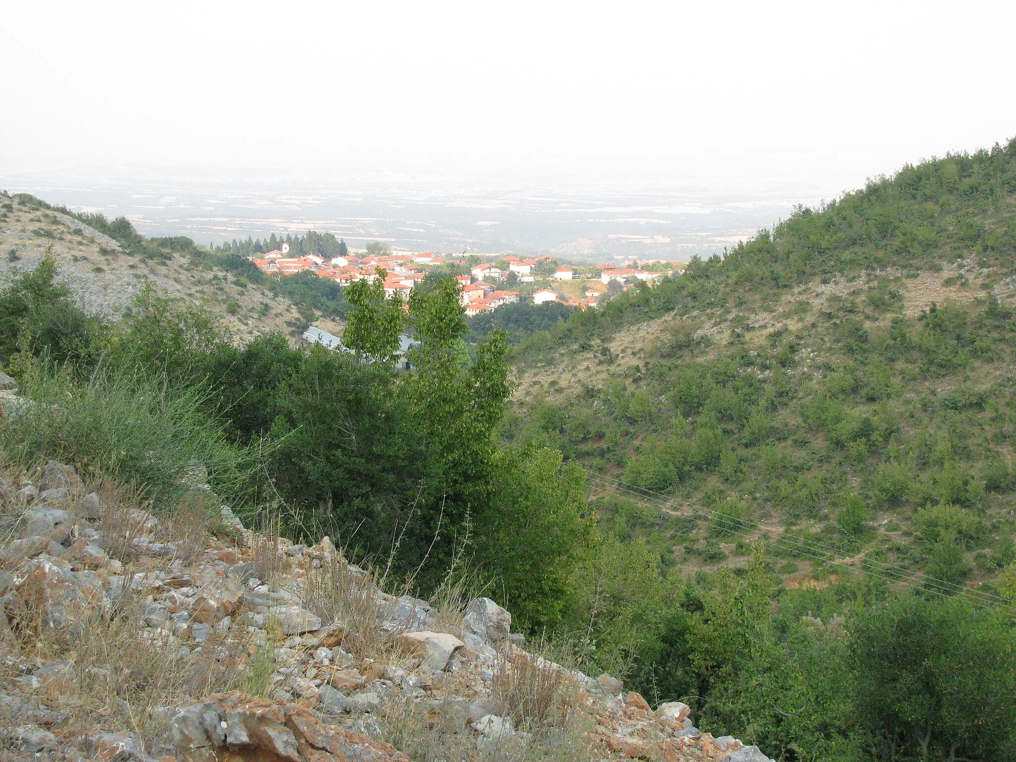 Photo showing: Village of Karpi/Crna reka, Aegean Macedonia, Greece