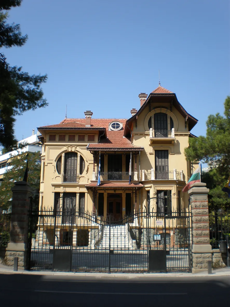 Photo showing: Villa Bianca, mansion in Thessaloniki