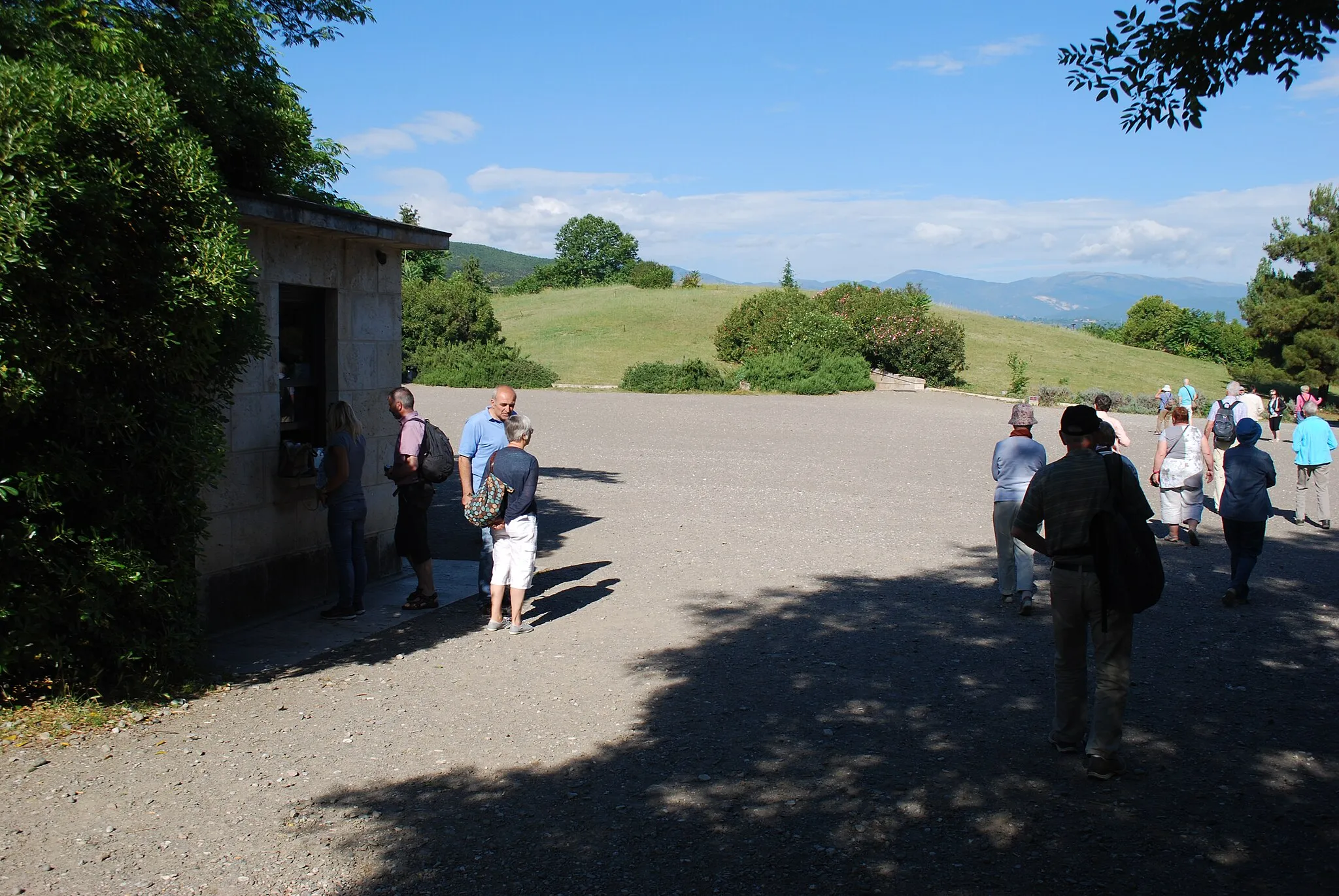 Photo showing: Vue de Vergina, en Macédoine.