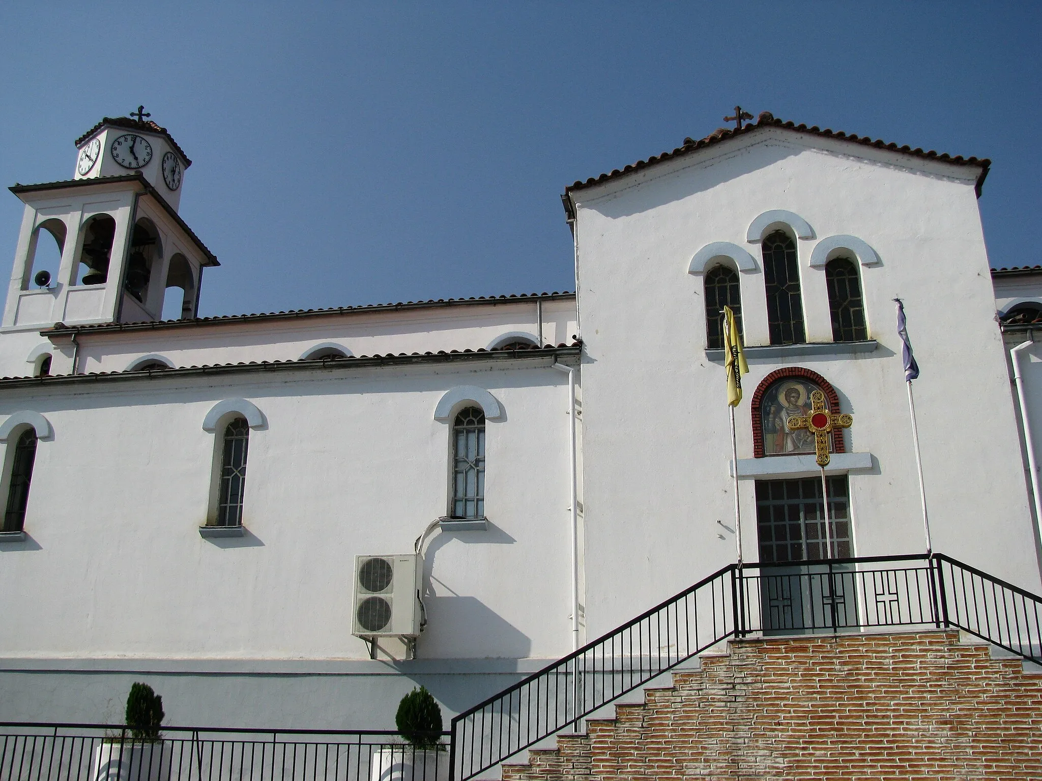 Photo showing: Church in Village of Promahi, Pella Prefecture, Macedonia, Greece.