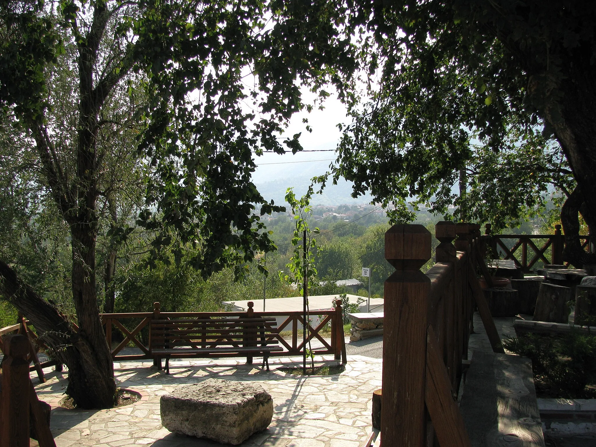 Photo showing: Monastery of "Saint Hilarion of Moglena", near Promachoi, Pella Regional Unit, Greece.