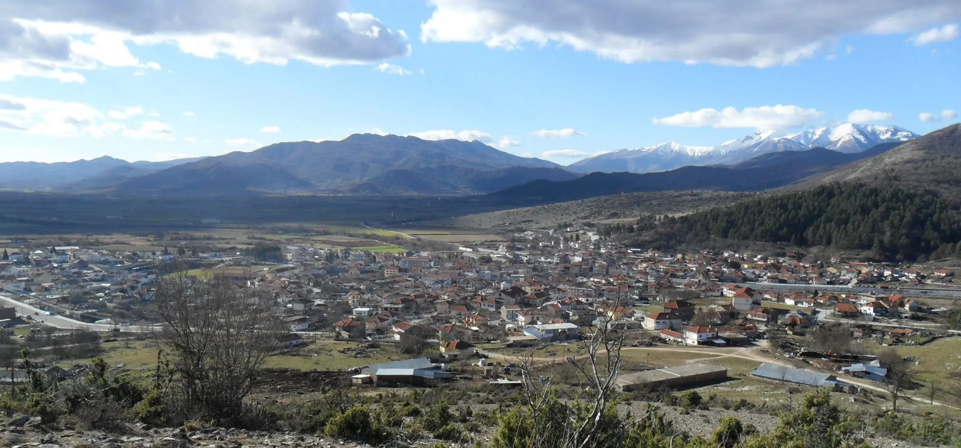 Photo showing: View of Kato Nevrokopi